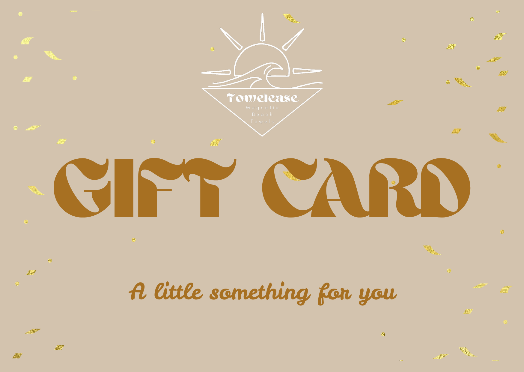 TowelEase Magnetic Beach towel Gift Card